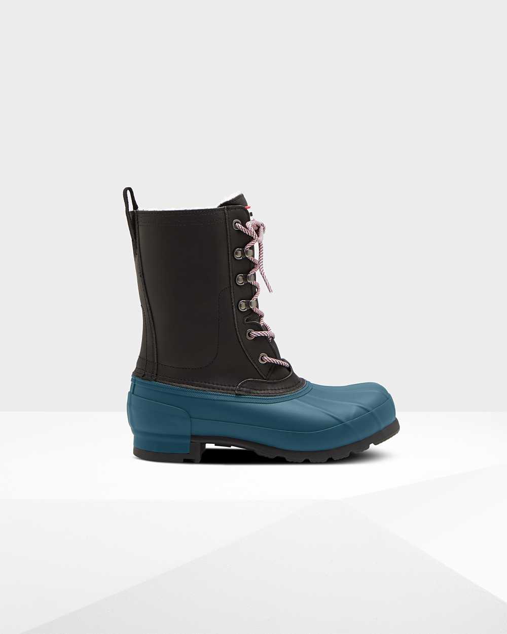 Hunter Original Isolierte Pac Winterstiefel Damen - Hunter Stiefel Schwarz | Deutschland 796PZQBCA